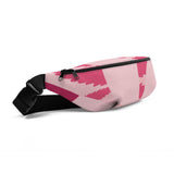 Pink Floral Fanny Pack for Women, Teenagers, Travel Fanny Pack.