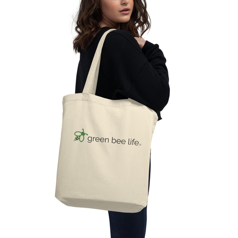 Recycled Cotton Reusable Tote Bag | Green Bee Life.