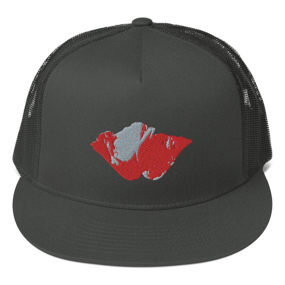 Veterans Poppy Trucker Cap | Green Bee Life.