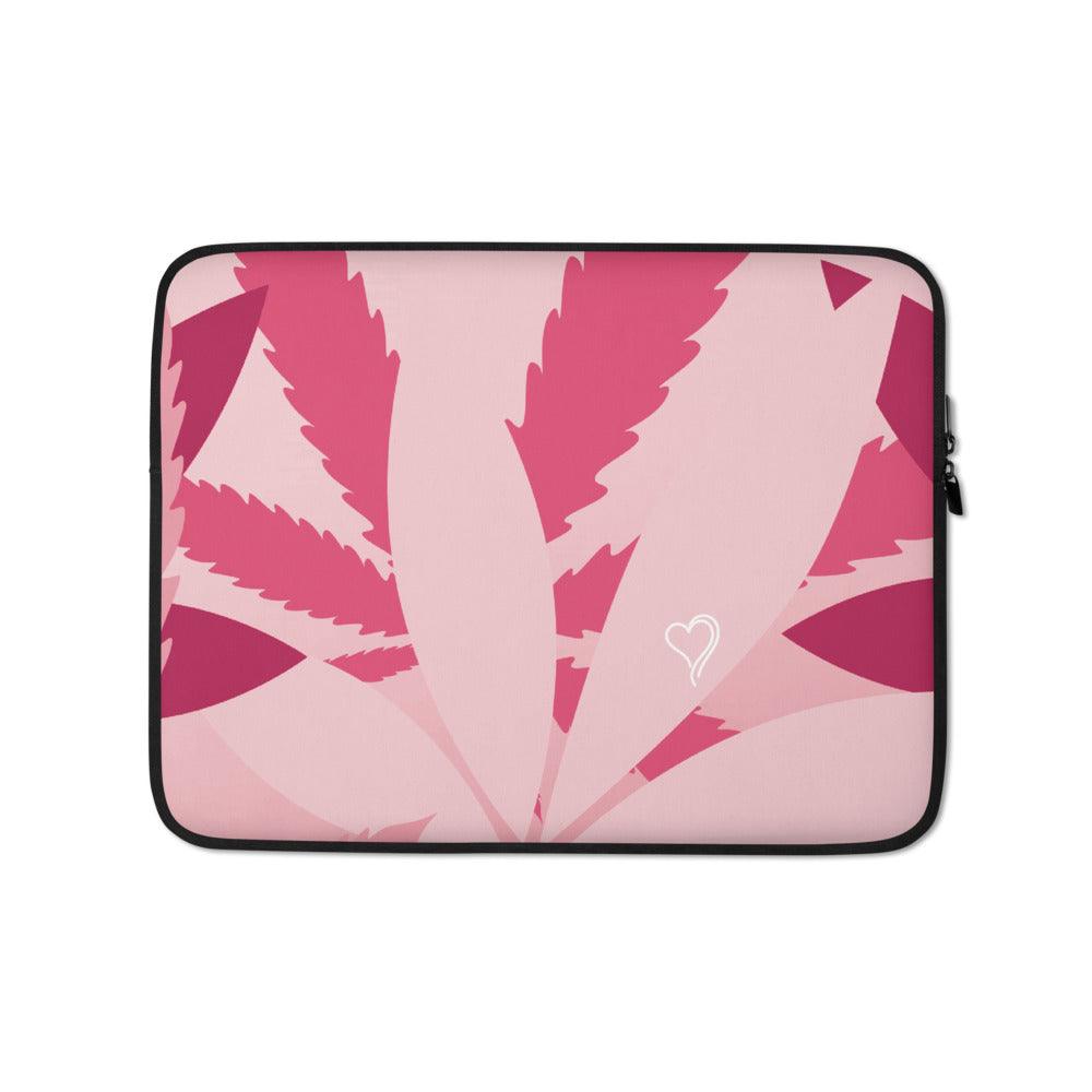 Pink Floral Laptop Sleeve | Green Bee Life.