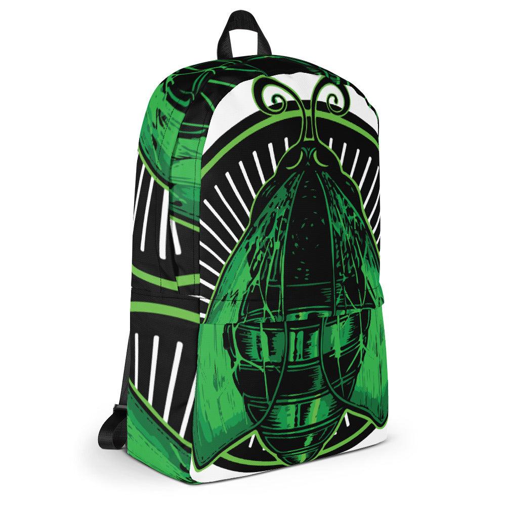 Green Bee Life's Hive Bee Backpack Laptop Bag Other Necessary's.