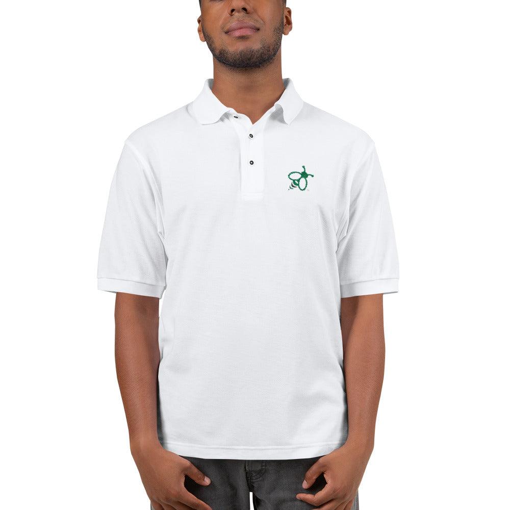 Men's Polo Shirt Classic Bee | Green Bee Life.