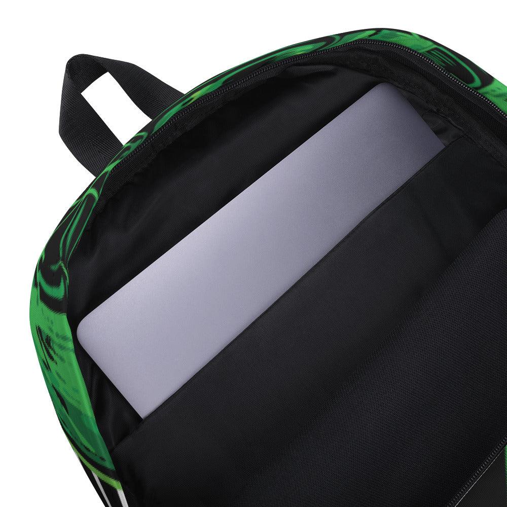 Green Bee Life's Hive Bee Backpack Laptop Bag Other Necessary's.