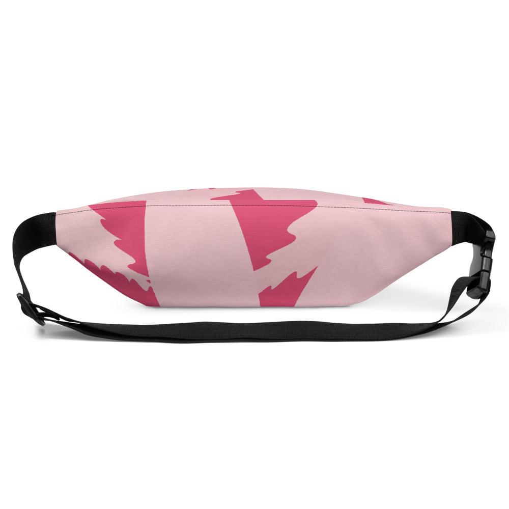 Pink Floral Fanny Pack for Women, Teenagers, Travel Fanny Pack.