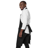 Chef's Apron - Organic Cotton with Embroidered Green Bee Logo