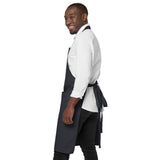 Chef's Apron - Organic Cotton with Embroidered Green Bee Logo