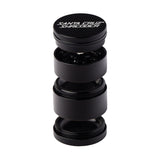 Black 4-Piece Weed Grinder - Medium - Santa Cruz Shredder 