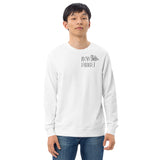 Men's Organic Crew Neck Sweatshirt with Never Forget Poppy Logo