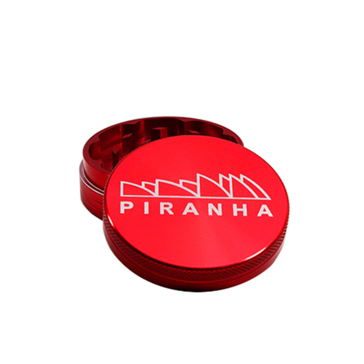 Piranha 2 Piece Aluminum Grinder - 2.2 Inch